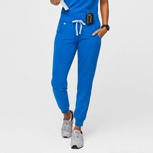 FIGS Zamora Jogger Scrub Pants in Royal Blue